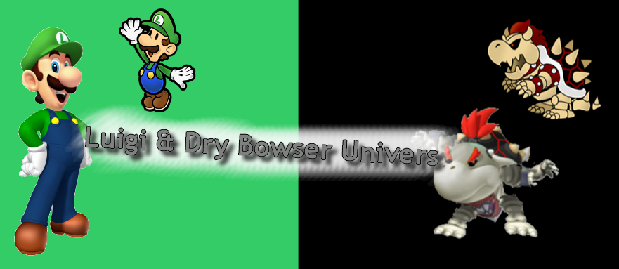 Luigi & Dry Bowser Univers